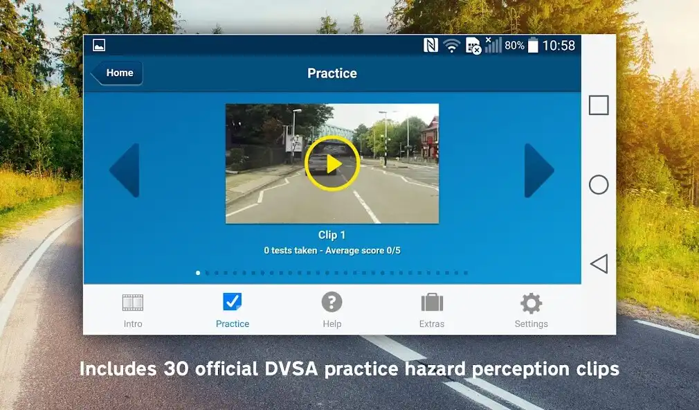 Play Official Hazard Perception as an online game Official Hazard Perception with UptoPlay