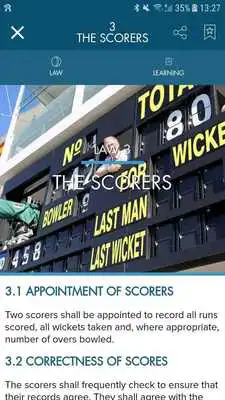 Play Official Laws of Cricket