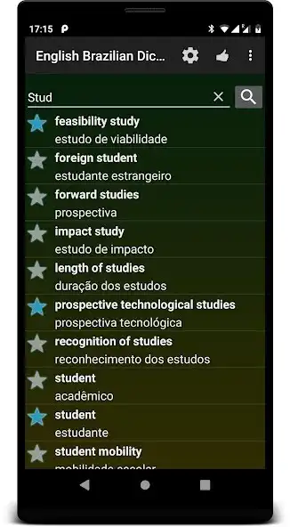 Play OFFLINE Brazilian Portuguese <> English Dictionary  and enjoy OFFLINE Brazilian Portuguese <> English Dictionary with UptoPlay