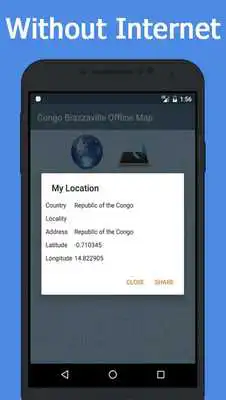 Play Offline Congo Maps - Gps navigation that talks