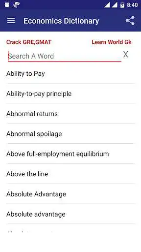 Play Offline Economics Dictionary and enjoy Offline Economics Dictionary with UptoPlay Play Offline Economics Dictionary and enjoy Offline Economics Dictionary with UptoPlay