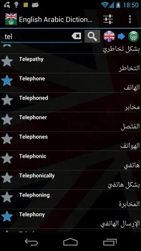 Play Offline English Arabic Dictionary