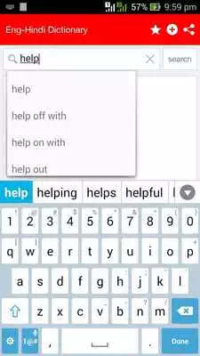 Play Offline English-Hindi Dict.