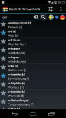 Play Offline German Swedish Dictionary