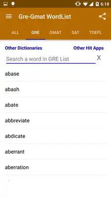 Play Offline GRE , GMAT , SAT Wordlist Play Offline GRE , GMAT , SAT Wordlist