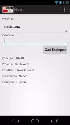 Play Offline Kode Pos Indonesia