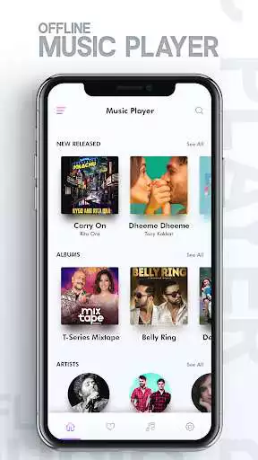 Play Offline Music Player as an online game Offline Music Player with UptoPlay