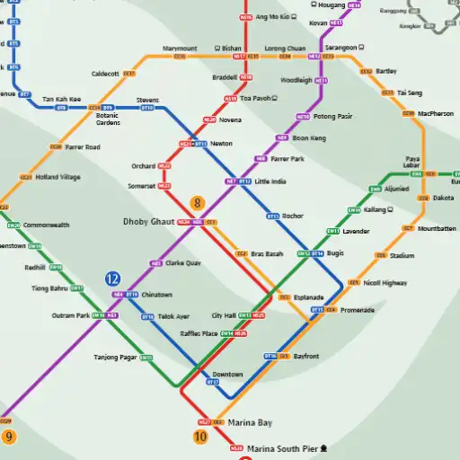 Play Offline Singapore Metro Map APK