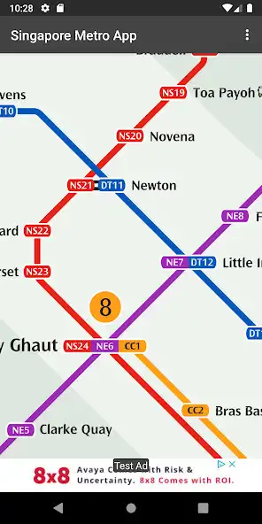 Play Offline Singapore Metro Map as an online game Offline Singapore Metro Map with UptoPlay