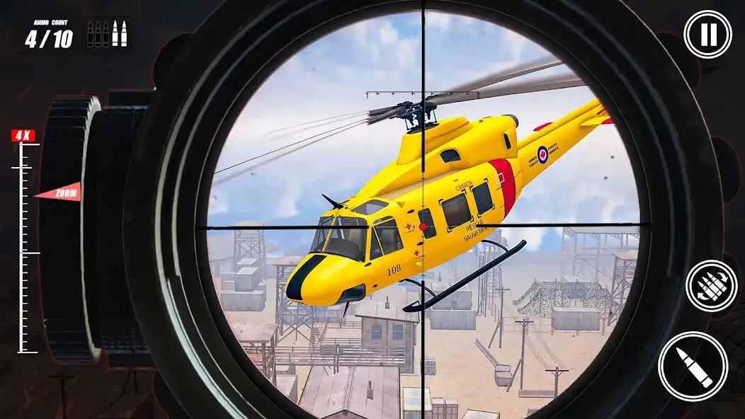 Play Offline Sniper Shooting Games as an online game Offline Sniper Shooting Games with UptoPlay