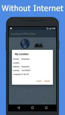 Play Offline Swaziland Maps  Gps navigation that talks