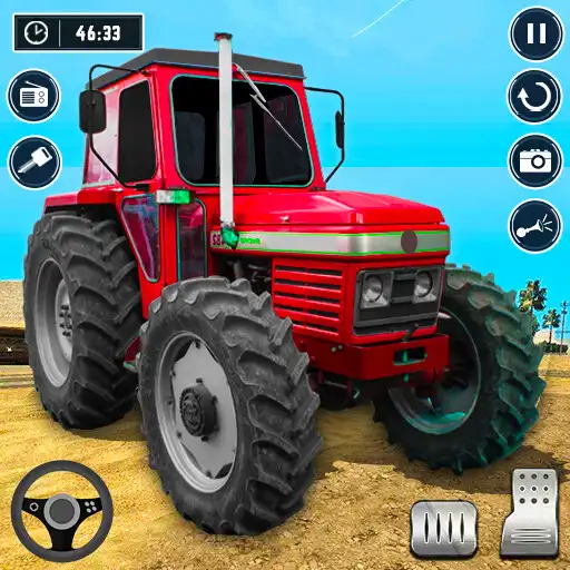 Play Offline Tractor Farming Games APK