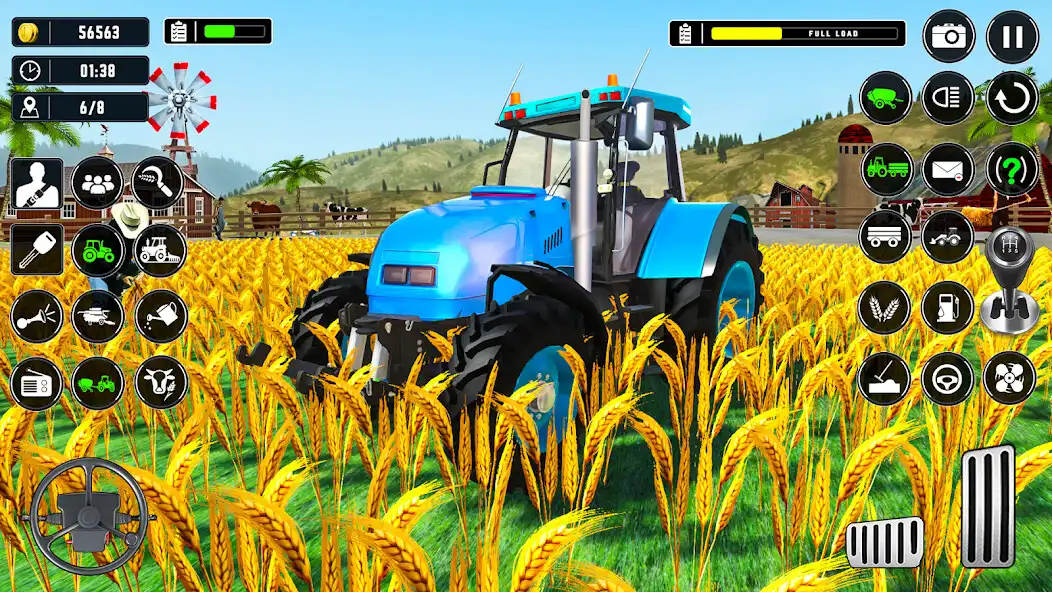 Play Offline Tractor Farming Games as an online game Offline Tractor Farming Games with UptoPlay