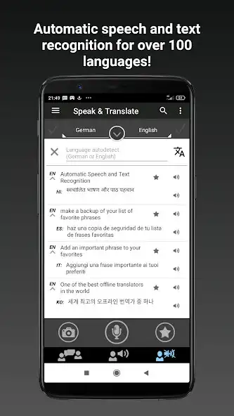 Play Offline translator Speak and Translate PRO  and enjoy Offline translator Speak and Translate PRO with UptoPlay
