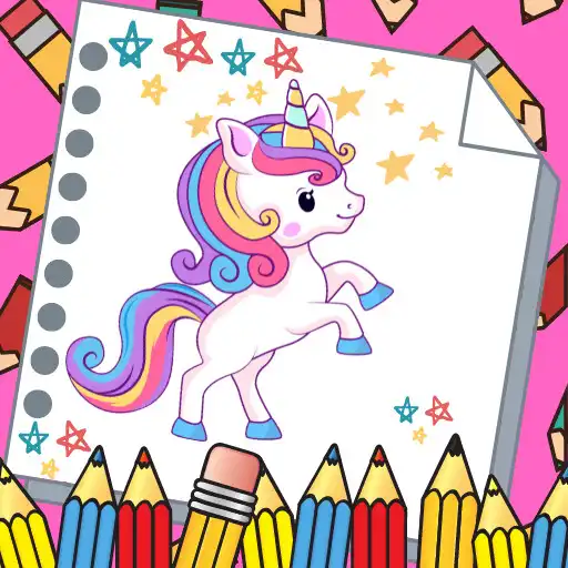 Play Offline Unicorn Coloring Book APK