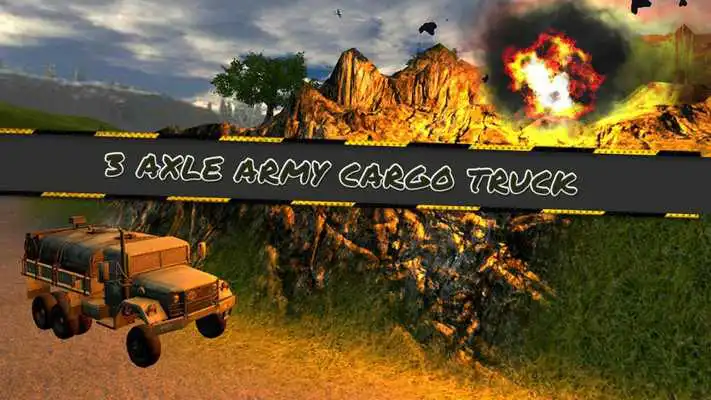 Play Offroad 3 Axle Army Truck
