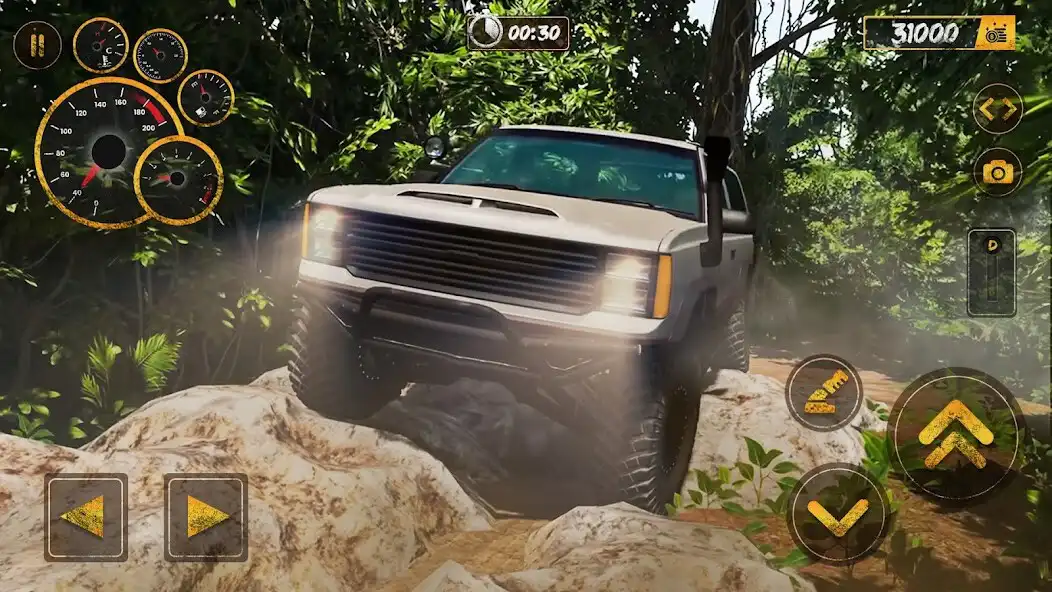 Play Offroad 4x4 Jeep Driving Game as an online game Offroad 4x4 Jeep Driving Game with UptoPlay