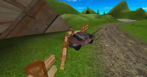 Play Offroad 4x4 Jeep Racing 3D as an online game Offroad 4x4 Jeep Racing 3D with UptoPlay