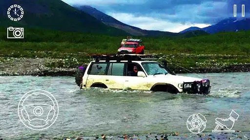 Play Offroad 4x4 Jeep Rally Driving as an online game Offroad 4x4 Jeep Rally Driving with UptoPlay