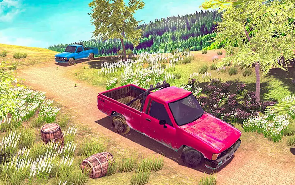 Play Offroad 4x4 Pickup Truck Games as an online game Offroad 4x4 Pickup Truck Games with UptoPlay