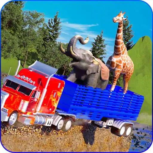 Free play online Offroad Animal Transport Truck  APK