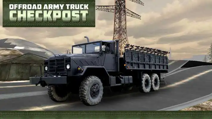 Play Offroad Army Truck Chekpost Play Offroad Army Truck Chekpost