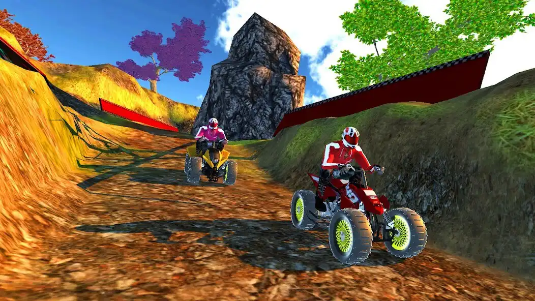 Play Offroad ATV Bike Stunt Racing  and enjoy Offroad ATV Bike Stunt Racing with UptoPlay