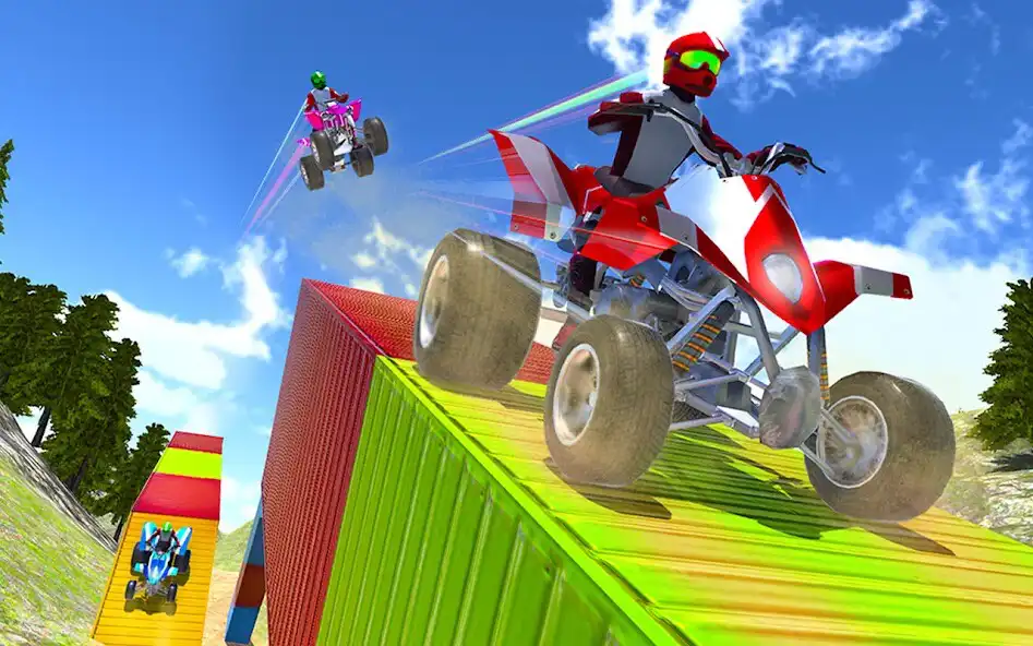Play Offroad ATV Quad Bike driving as an online game Offroad ATV Quad Bike driving with UptoPlay