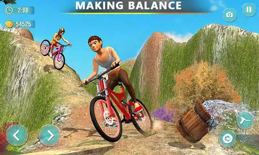 Play Offroad Bicycle Bmx Stunt Game  and enjoy Offroad Bicycle Bmx Stunt Game with UptoPlay