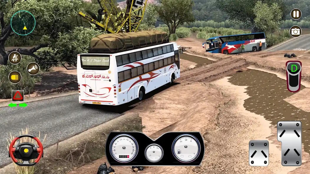Play Offroad Bus Driving Bus Games as an online game Offroad Bus Driving Bus Games with UptoPlay