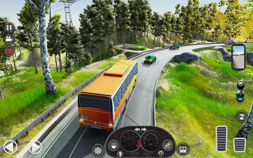Play Offroad Bus Simulator 2020:Ultimate Mountain Drive as an online game Offroad Bus Simulator 2020:Ultimate Mountain Drive with UptoPlay
