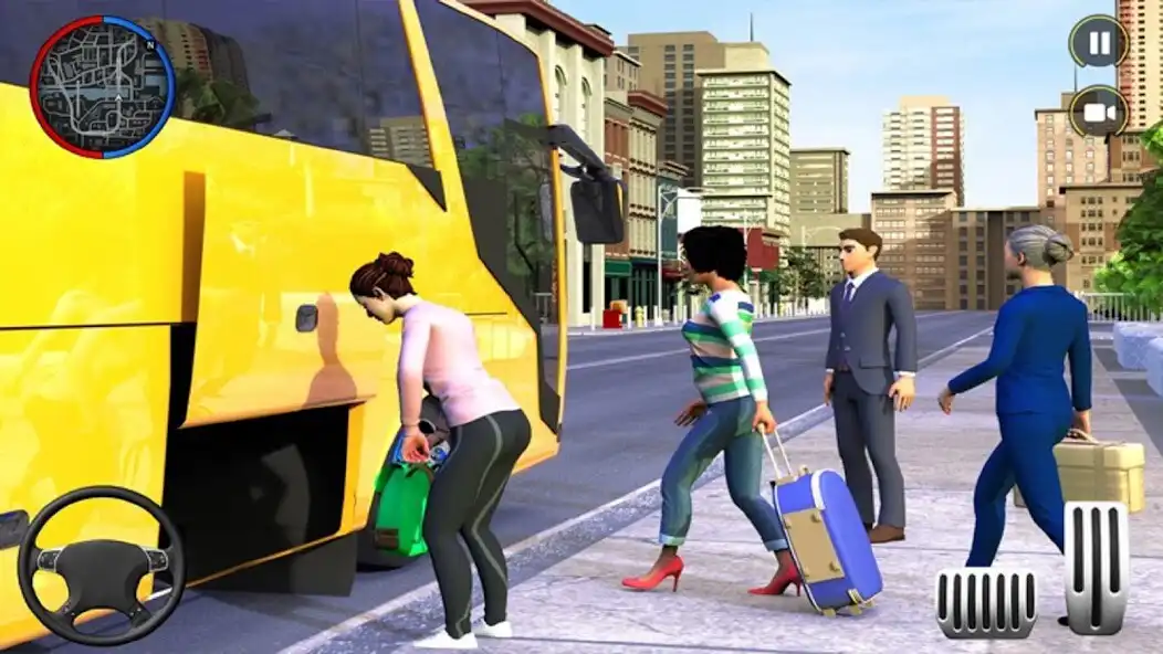 Play Offroad Bus Simulator 3d Game as an online game Offroad Bus Simulator 3d Game with UptoPlay