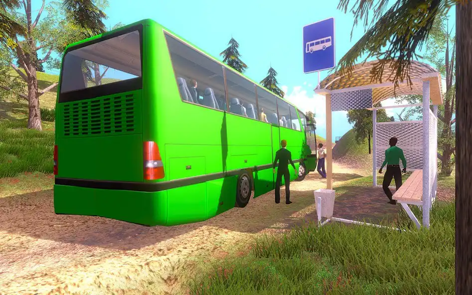 Play Offroad Bus Simulator Bus 3D as an online game Offroad Bus Simulator Bus 3D with UptoPlay