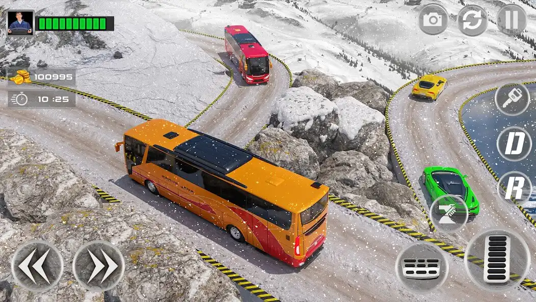Play Offroad Bus Simulator: Bus Sim as an online game Offroad Bus Simulator: Bus Sim with UptoPlay