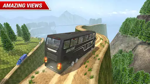 Play Offroad Bus Transport Simulator as an online game Offroad Bus Transport Simulator with UptoPlay