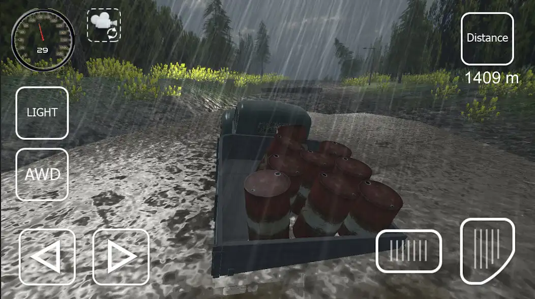 Play OffRoad Cargo Pickup Driver 2.0 as an online game OffRoad Cargo Pickup Driver 2.0 with UptoPlay