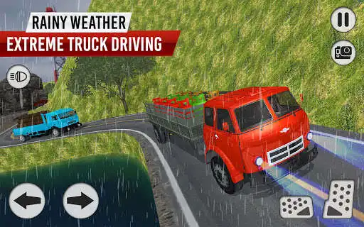 Play Offroad Cargo Truck Driver 3D as an online game Offroad Cargo Truck Driver 3D with UptoPlay