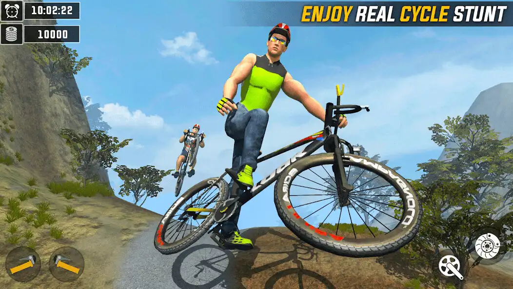 Play Offroad Cycle: BMX Racing Game as an online game Offroad Cycle: BMX Racing Game with UptoPlay