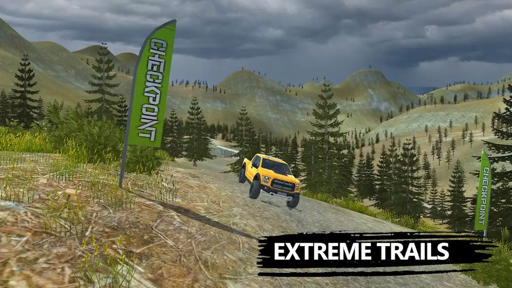 Play Offroad Dirt Trails as an online game Offroad Dirt Trails with UptoPlay