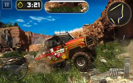 Play Offroad Drive-4x4 Driving Game as an online game Offroad Drive-4x4 Driving Game with UptoPlay