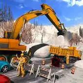 Free play online Offroad Excavator Crane Operator Snow Rescue 2018 APK