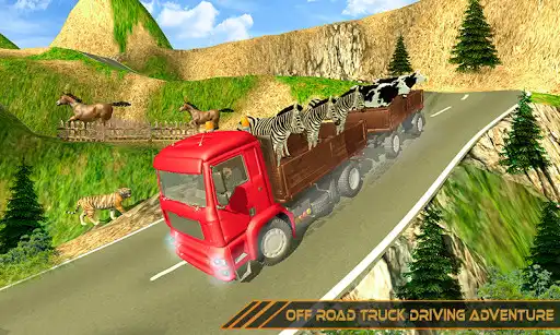 Play Offroad Farm Animal Grand Truck Simulator 2019 as an online game Offroad Farm Animal Grand Truck Simulator 2019 with UptoPlay