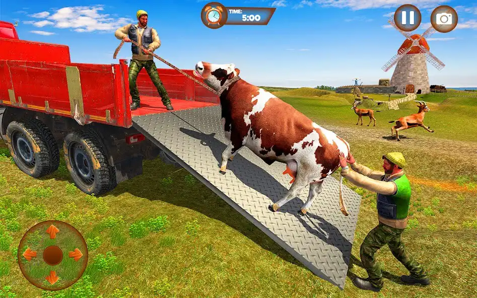 Play Offroad Farm Animal Truck  and enjoy Offroad Farm Animal Truck with UptoPlay