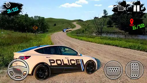 Play Offroad Games - Police Car as an online game Offroad Games - Police Car with UptoPlay