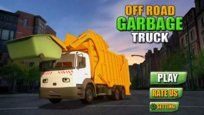 Play Off Road Garbage Truck 3D
