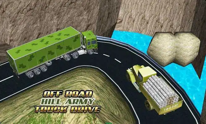 Play Off-Road Hill Army Truck Drive