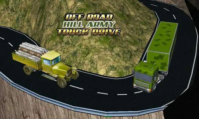 Play Off-Road Hill Army Truck Drive