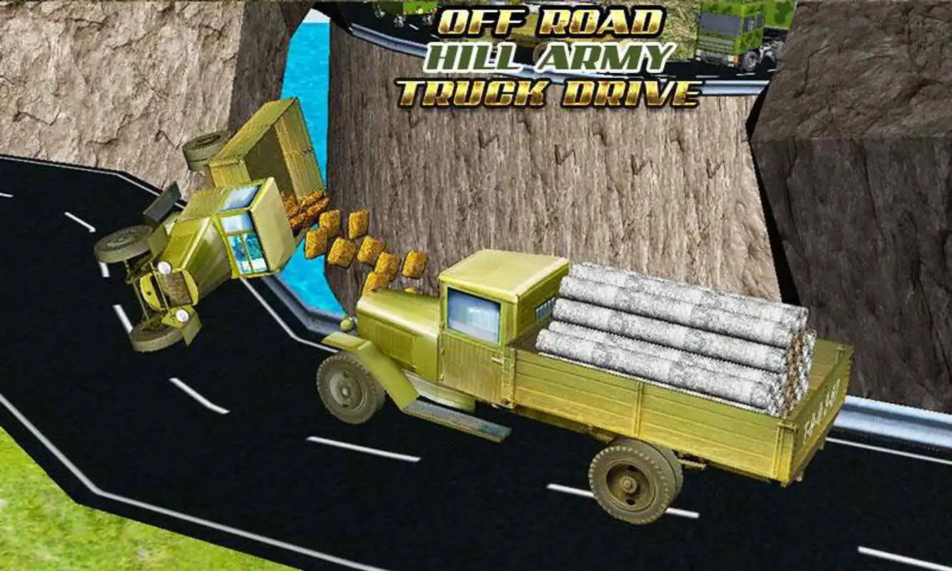 Play Off-Road Hill Army Truck Drive