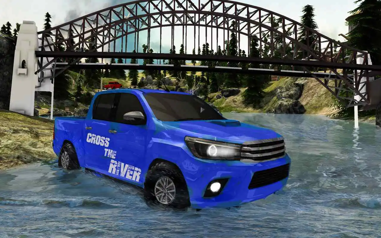 Play Offroad Hilux Hill Climb Truck