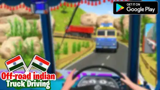 Play Offroad Indian Truck Driving as an online game Offroad Indian Truck Driving with UptoPlay
